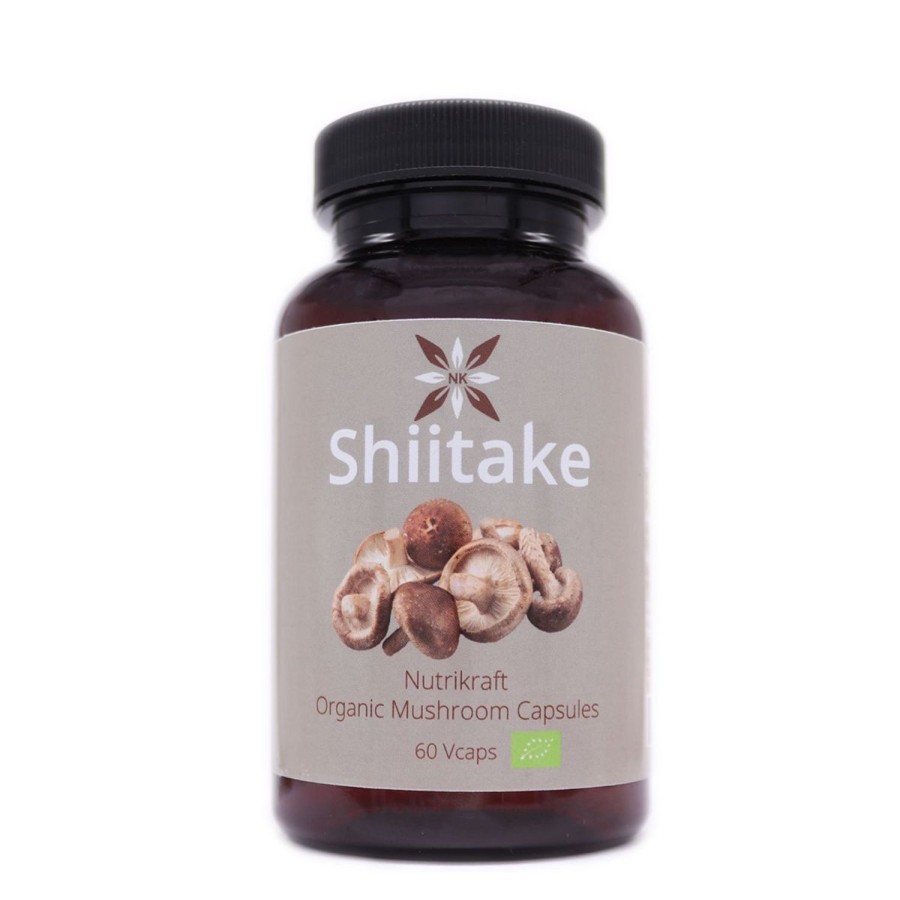 Naturaplaza Nutrikraft - Shiitake Capsules Biologisch | Biologische Supplementen