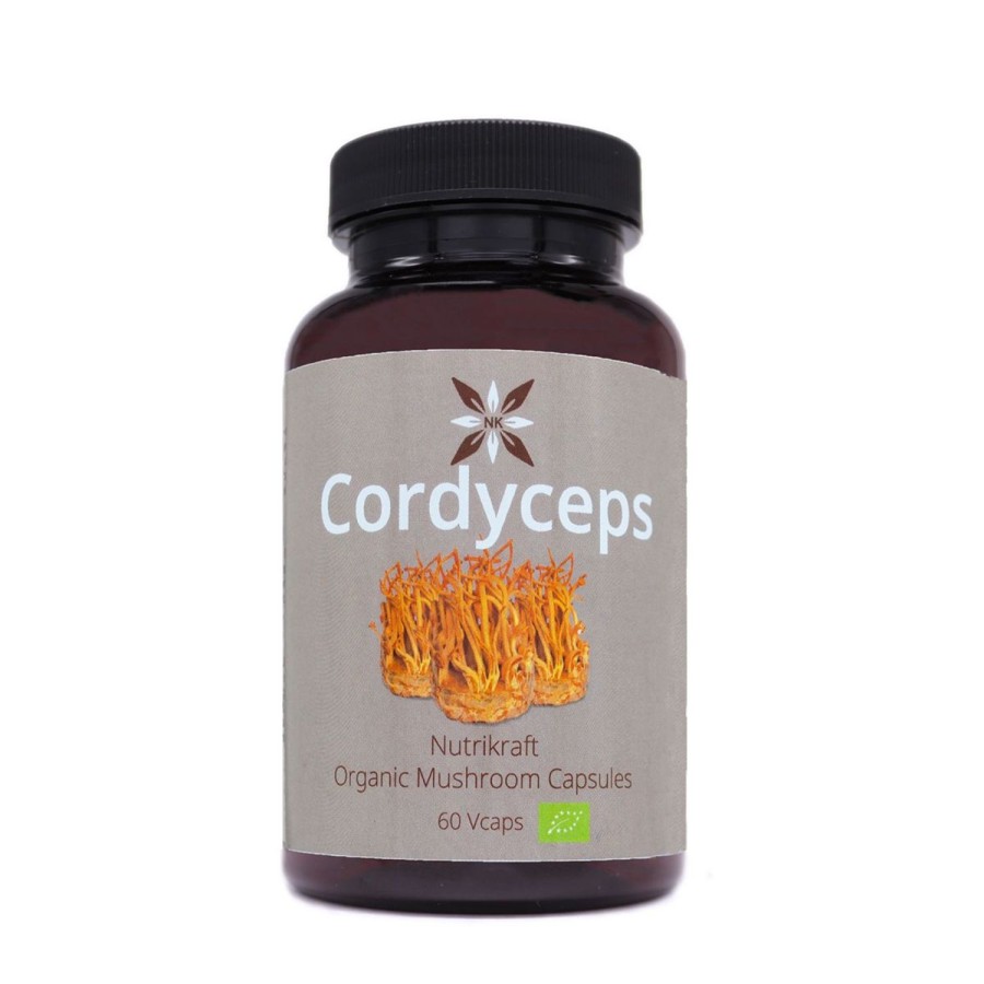 Naturaplaza Nutrikraft - Cordyceps Paddenstoel Capsules Biologisch | Biologische Supplementen