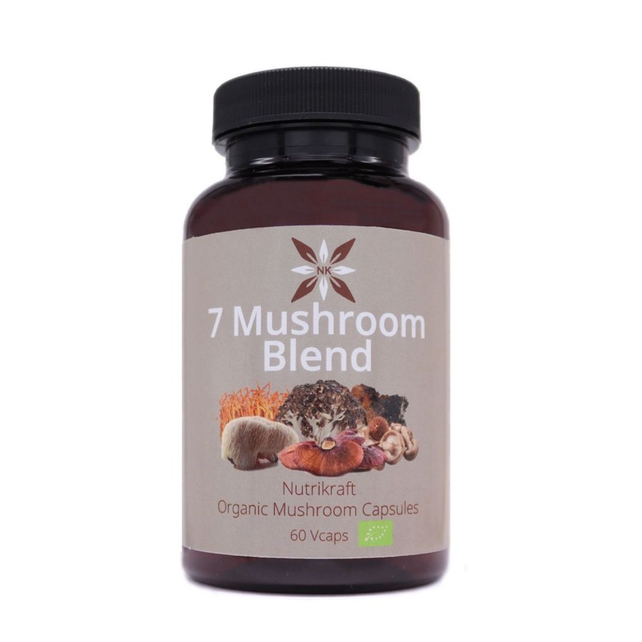 Naturaplaza 7 Paddenstoelen Mix Capsules Biologisch | Biologische Supplementen