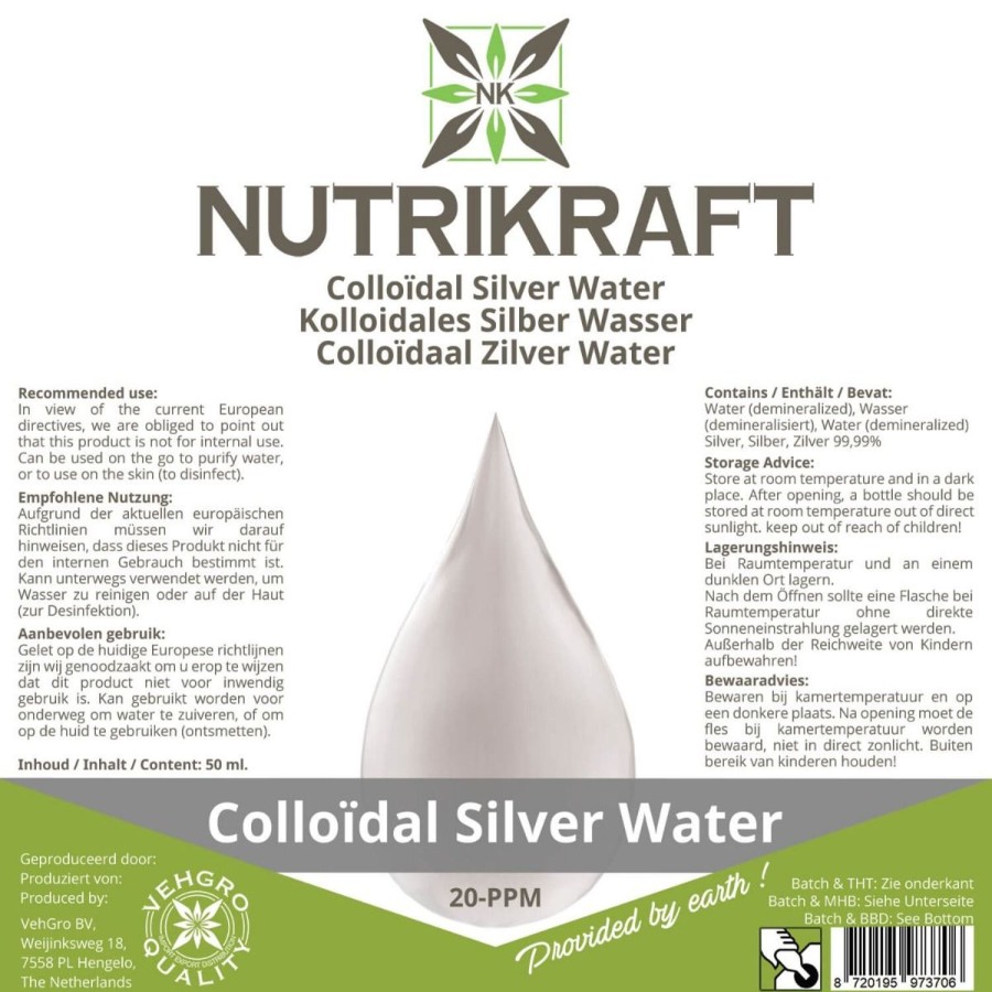 Naturaplaza Colloidaal Zilverwater 50 Ml | Allround